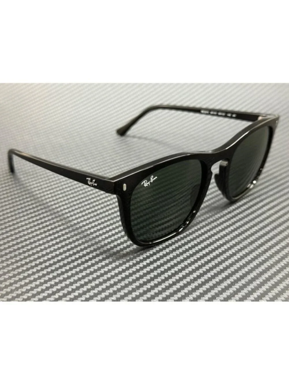 New Ray-Ban Men Black Sunglasses 53-21-145